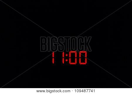 Digital Watch 11:00