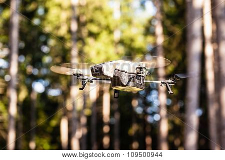 Surveillance Drone In The Wild
