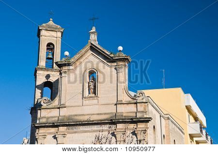 Chiesa di San Luigi. Bitritto. Apulia.