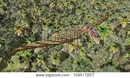Pterosaur Peteinosaurus