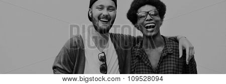 Men Friendship Happiness Togetherness Teamwork Concept