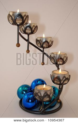 Канделябры Рождественские огни чая и Фенечки