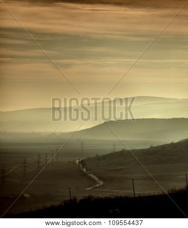 Morning Seen From Over The Village