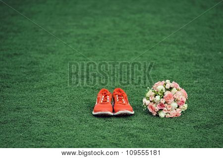 Bouquet And Sneakers