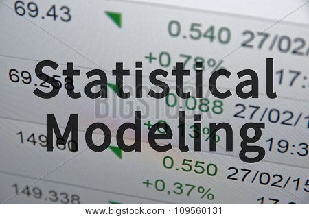 Statistical modeling