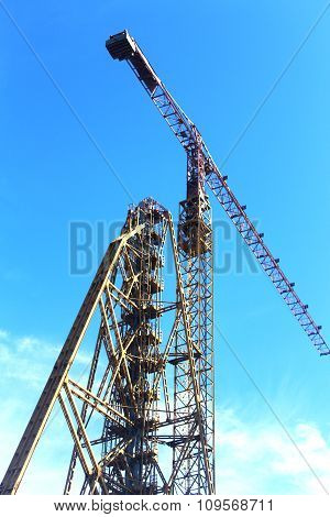 Construction cranes