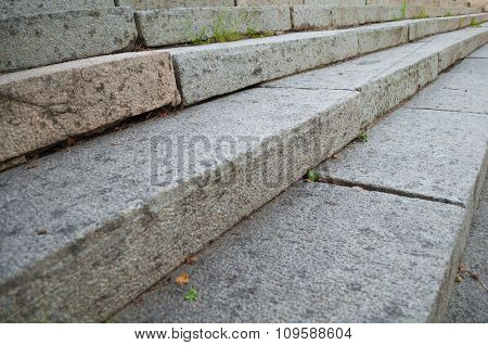 Granite Stairs Closeup