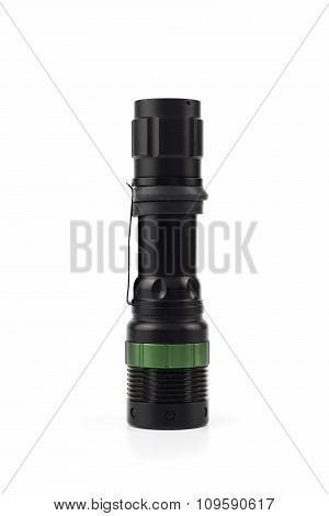 Black Metalic Flashlight