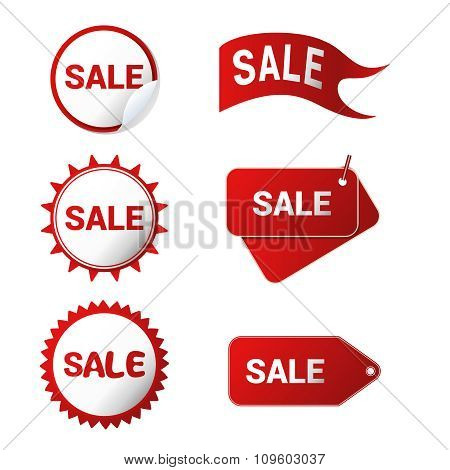 Six Sale Icons