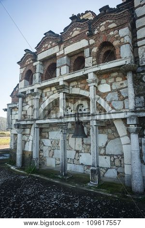 Church At Ancient Mantineia, Arcadia, Peloponnese, Greece