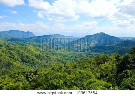Landscape Of Layer Mountain, Phetchabun ,thailand