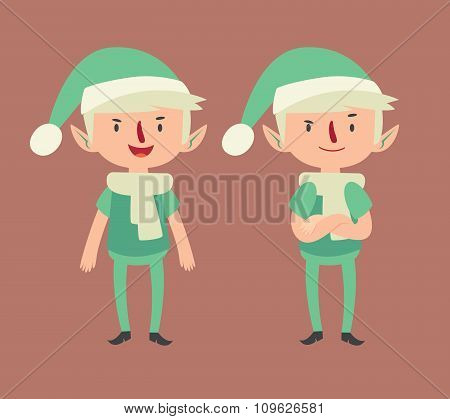Expressive Elf In Different Poses