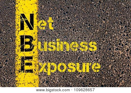 Business Acronym Nbe As Net Business Exposure