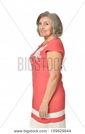 portrait of senior woman
