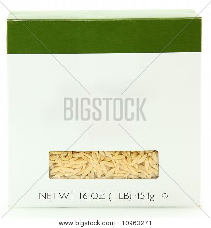 Blank Label 16Oz laatikko Orzo nuudelit