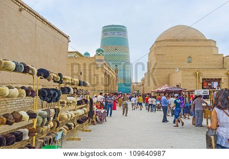The Tourists In Khiva