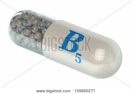 Vitamin Capsule B5