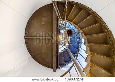 Famous Point Arena Lighthouse In California