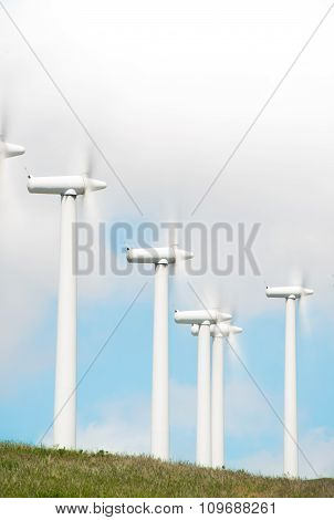 windmill powered plant