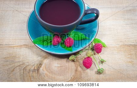 Tea Raspberry - Closeup.