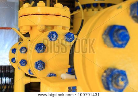 Check Valve In A Production Facility To Control Flow Direction