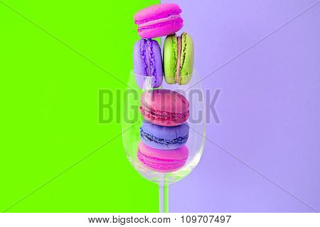 Sweet and Colourful French Macaroons