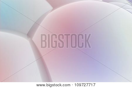 3D Abstract Spheres Background