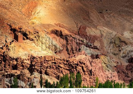 Ruins At Basgo Monastery, Ladakh, India