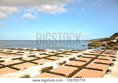 Salt Flats in the Canry islands