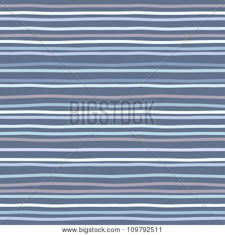 Vector Abstract Background With Hand-drawn Uneven Stripes.
