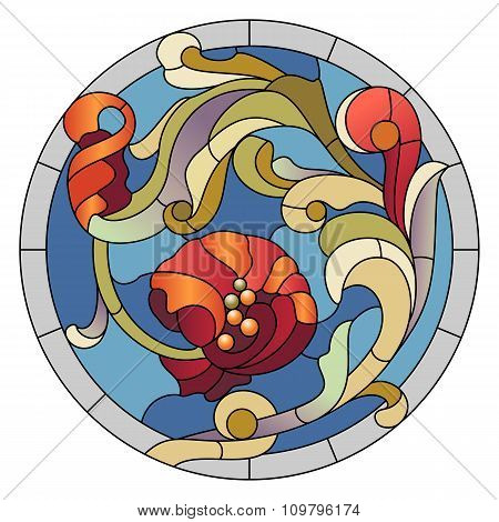 Stained glass pattern