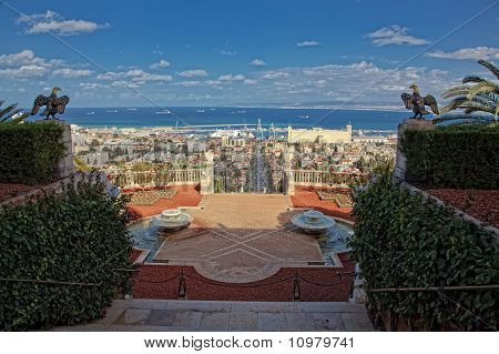 สวน Bahai Hdr