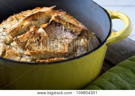 Rustic Artisan Crusy Baked Bread