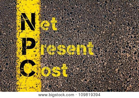 Business Acronym Npc As Net Present Cost