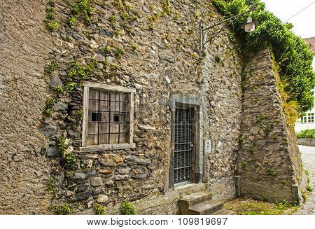 Old stone building in Chur, Switzerland