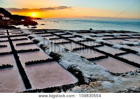 Salt Flats in the Canry islands