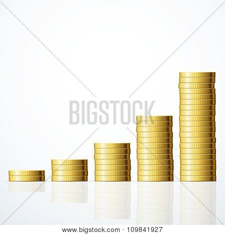 Coins stack