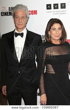 LOS ANGELES - DEC 12:  Rick Nicita, Paula Wagner at the 27th American Cinematheque Award at the Beverly Hilton Hotel on December 12, 2013 in Beverly Hills, CA