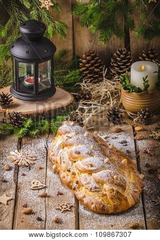 Traditional Czech Christmas Cake