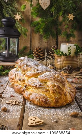 Traditional Czech Christmas Cake