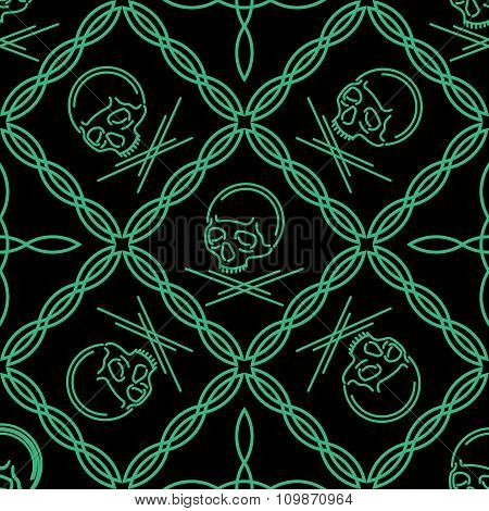 skull pattern