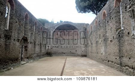 ruined church