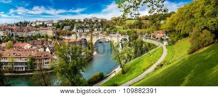 Panoramic View Of Bern