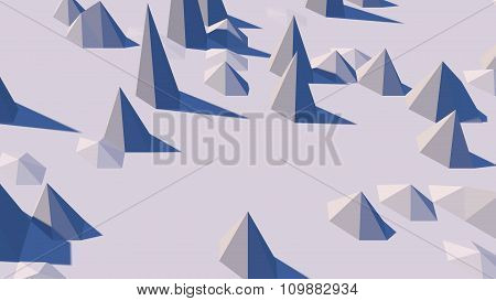 Abstract Triangles Polygons Background