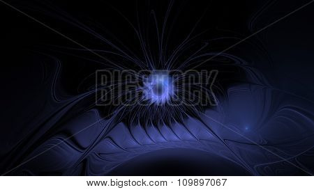 Electric Eye Art Illustration