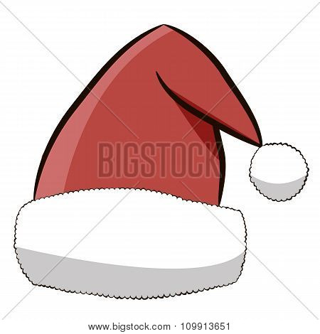 Christmas hat of Santa Claus