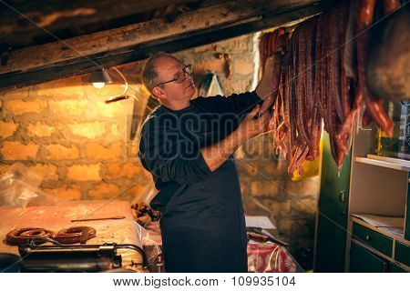 Smoking A Sausage