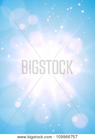 Blurry bright background