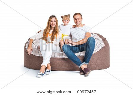 Concept for frameless cushioned furniture