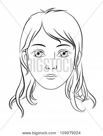 Girl Portrait Sketch